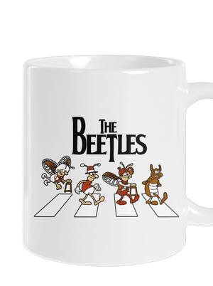 Beatles hagyományos bögre White