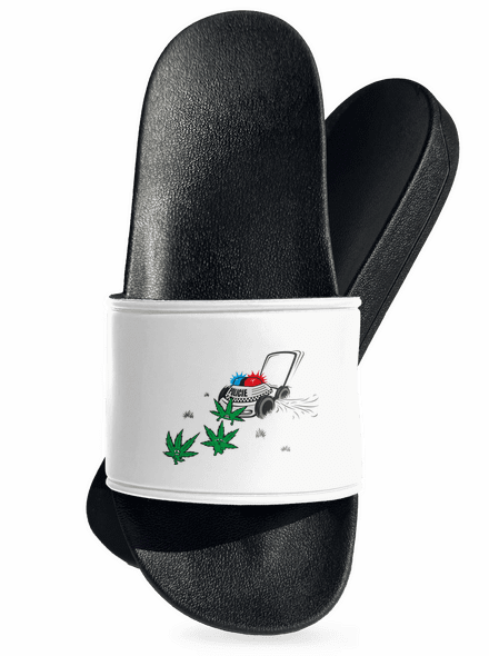 Ganja bust papucs White