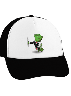 Az álcázás mestere teherautós sapka Black cap