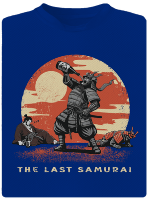 The last samurai férfi sportpóló Royal Blue Mal