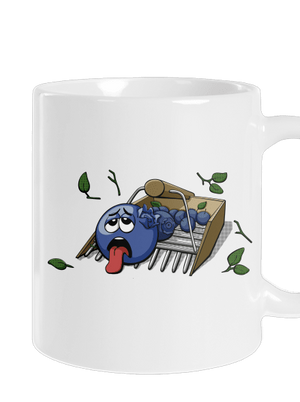 Áfonya hagyományos bögre White