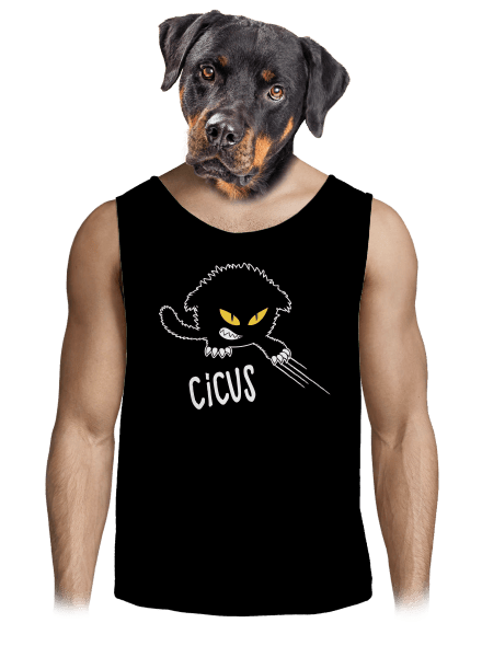 Cicus férfi trikó Black