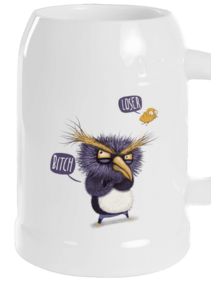 A pingvin nem repül söröskorsó White