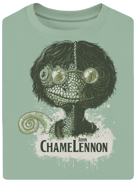  ChameLennon unisex túlméretezett póló Sage