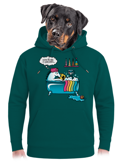 Mi kell az egyszarvúvá váláshoz unisex prémium pulóver Emerald Green
