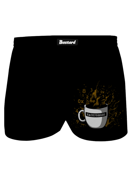 Hackpresso  férfi alsó nadrág Black