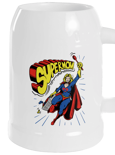 Supermom söröskorsó White