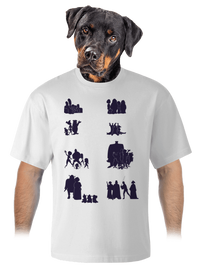 unisex túlméretezett póló