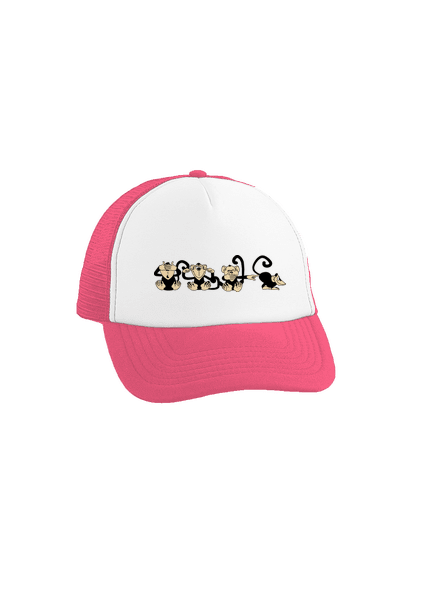 Majmok teherautós sapka Fluorescent Pink cap