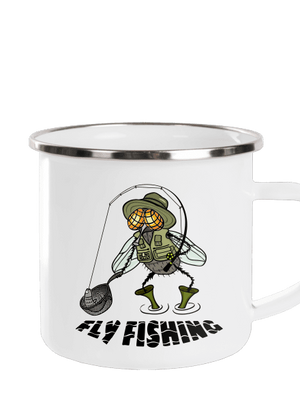 Fly fishing pléhbögre White