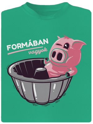 Formában férfi sportpóló Mint Mal