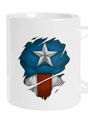 Captain inside nagy bögre White