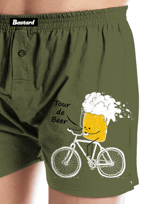 Tour de beer férfi alsó nadrág Khaki