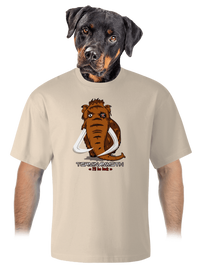 unisex túlméretezett póló