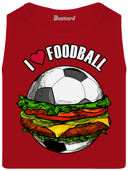 Foodball férfi trikó Red