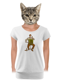 női póló elasztikus alsó szegéllyel