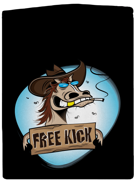 Free kick cipzáras férfi pulóver Black