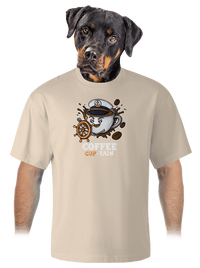 unisex túlméretezett póló