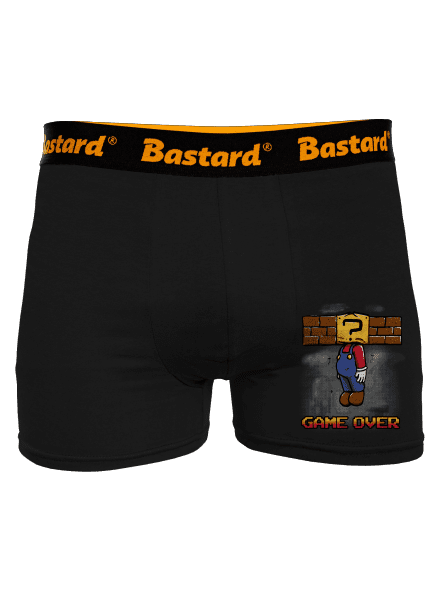 Game over boxeralsó Black