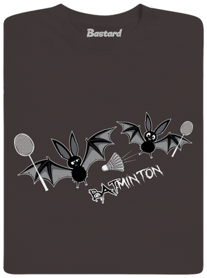 Batminton férfi hosszú ujjú póló Bear Brown