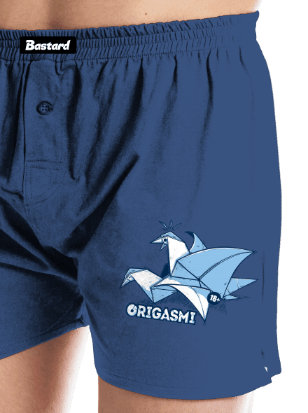 Origasmi férfi alsó nadrág Blue
