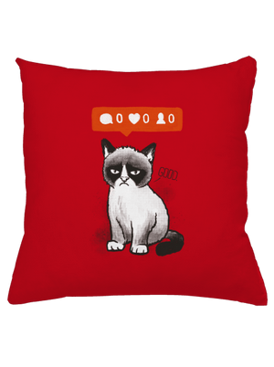 Grumpy párna Red