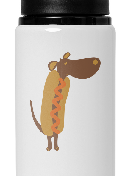 Hot dog kulacs White