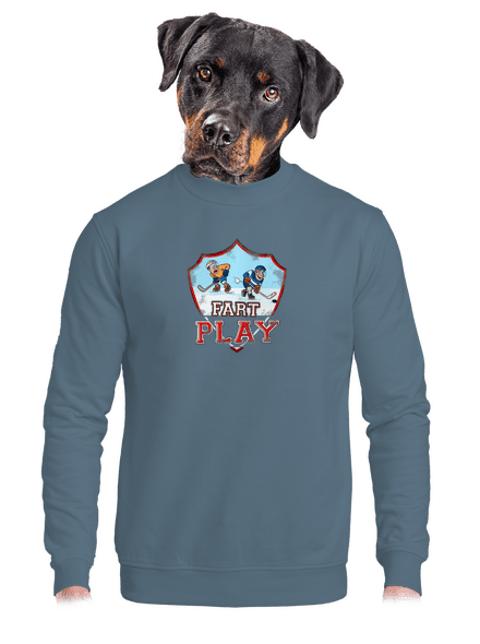 Fart Play unisex crewneck Nordic Blue