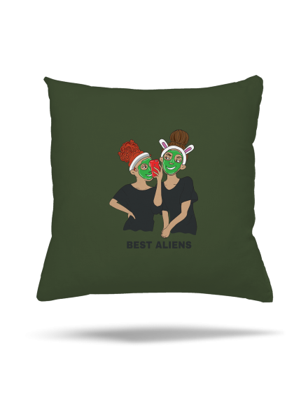 Best aliens párna Olive Green