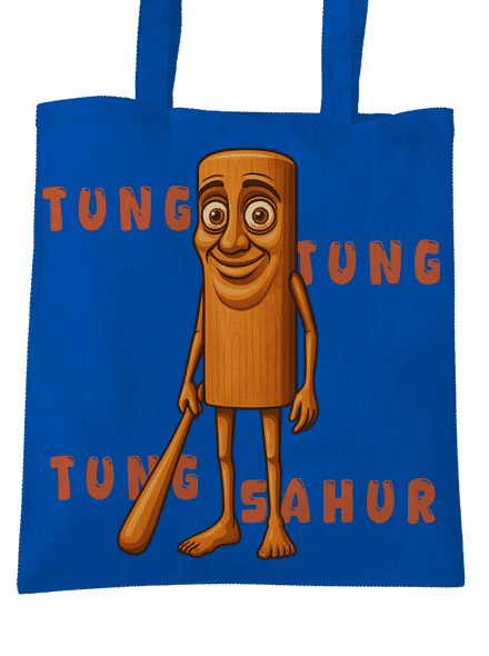Tung Tung Tung Sahur – Italian Brainrot táska Bright Royal