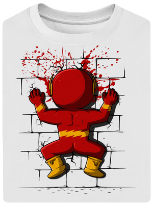 Flash unisex túlméretezett póló White