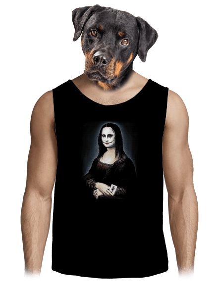 Mona Joker Lisa férfi trikó Black