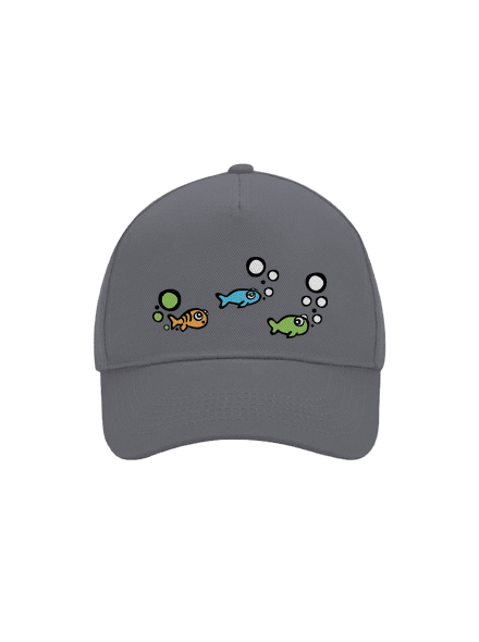 Baleset baseballsapka Graphite grey