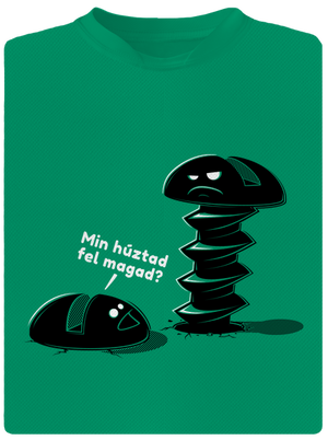 Felhúzva gyerek sport póló Kelly Green Mal