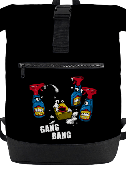 Gang bang hátizsák Black