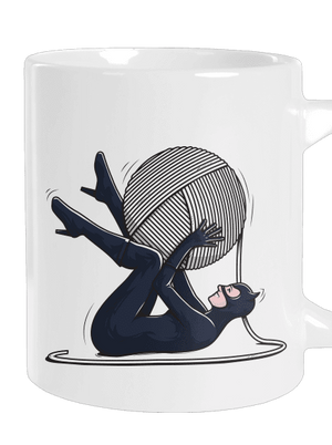 Catwoman nagy bögre White