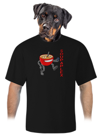 unisex túlméretezett póló