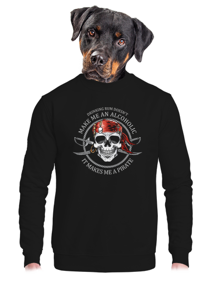 Kalóz unisex crewneck Black