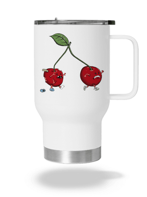 Nincs menekvés termosz bögre White