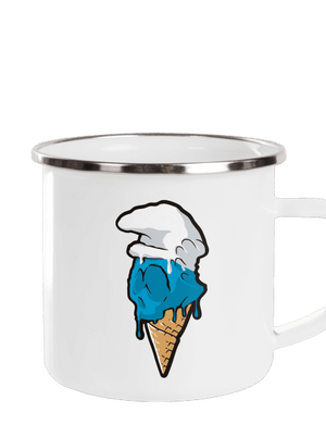 Törpfagylalt pléhbögre White