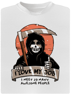 I love my job gyerek sport póló White