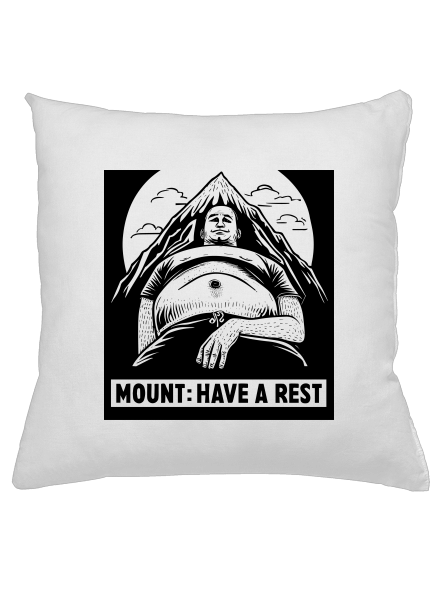 Mount have a rest párna White