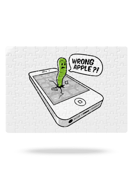 Wrong apple kirakós White