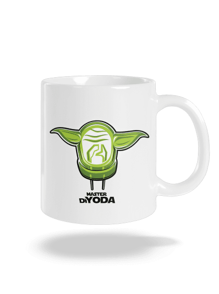Master DiYoda hagyományos bögre White