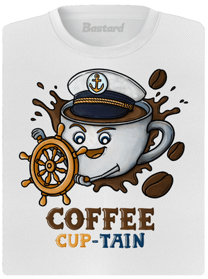 Coffee Cup-tain női sportpóló White