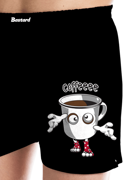 Zombie coffee férfi alsó nadrág Black