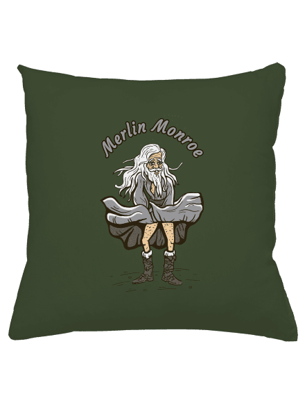 Merlin Monroe	 párna Olive Green