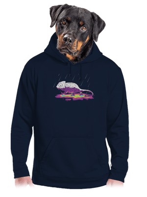 férfi kenguruzsebes pulóver