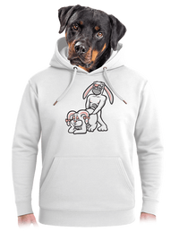 unisex prémium pulóver