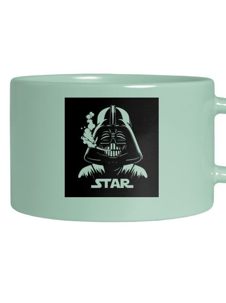 Darth Star macaron bögre Mint Macaron